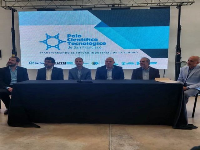 Inauguración del Polo Científico Tecnológico.